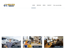 Tablet Screenshot of goldstarcarriers.net